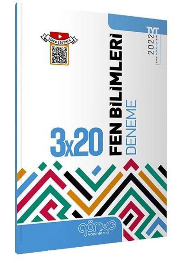Gönye Yayınları-2022 TYT 3x40 Fen Bilimleri Deneme  - Marka Yayınları - Image 1