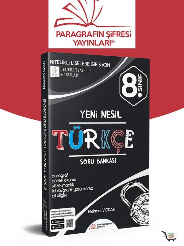 Paragrafın Şifresi 8. Sınıf Yeni Nesil Türkçe Soru Bankası - Paragrafın Şifresi - Image 1
