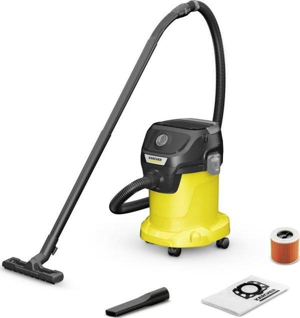 Karcher WD 3 V-17/4/20 1000 W Islak Kuru Süpürge - Image 1