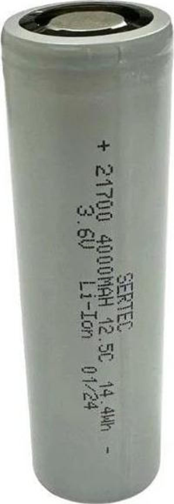 21700 3.7V 4000 mah 12.5C Li-ion Şarjlı Pil-1 Adet - Image 1