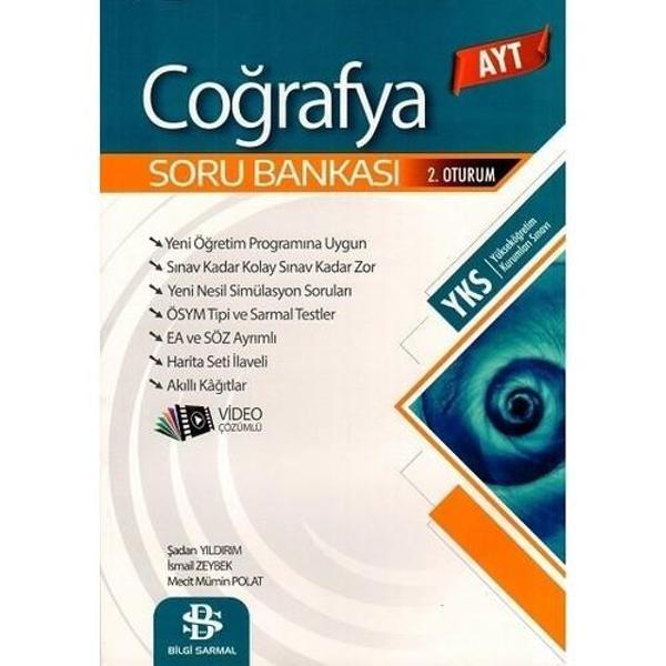 Bilgi Sarmal Yayınları Ayt Coğrafya Soru Bankası - Bilgi Sarmal Yayınları - Image 1
