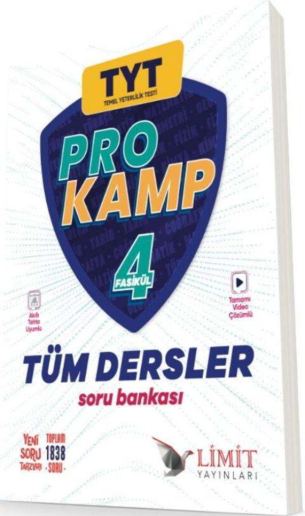 Limit Yayınları TYT Tüm Dersler Prokamp Soru Bankası - Limit Yayınları - Image 1