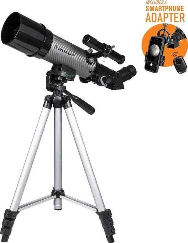 Celestron Travel Scope 60DX Taşınabilir Teleskop ( Telefon Adaptörü Dahil ) - Image 1