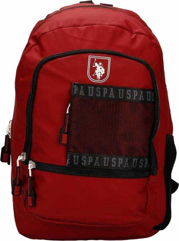 U.S. Polo Assn. Bordo Okul Çantası PLÇAN22069 - Image 1