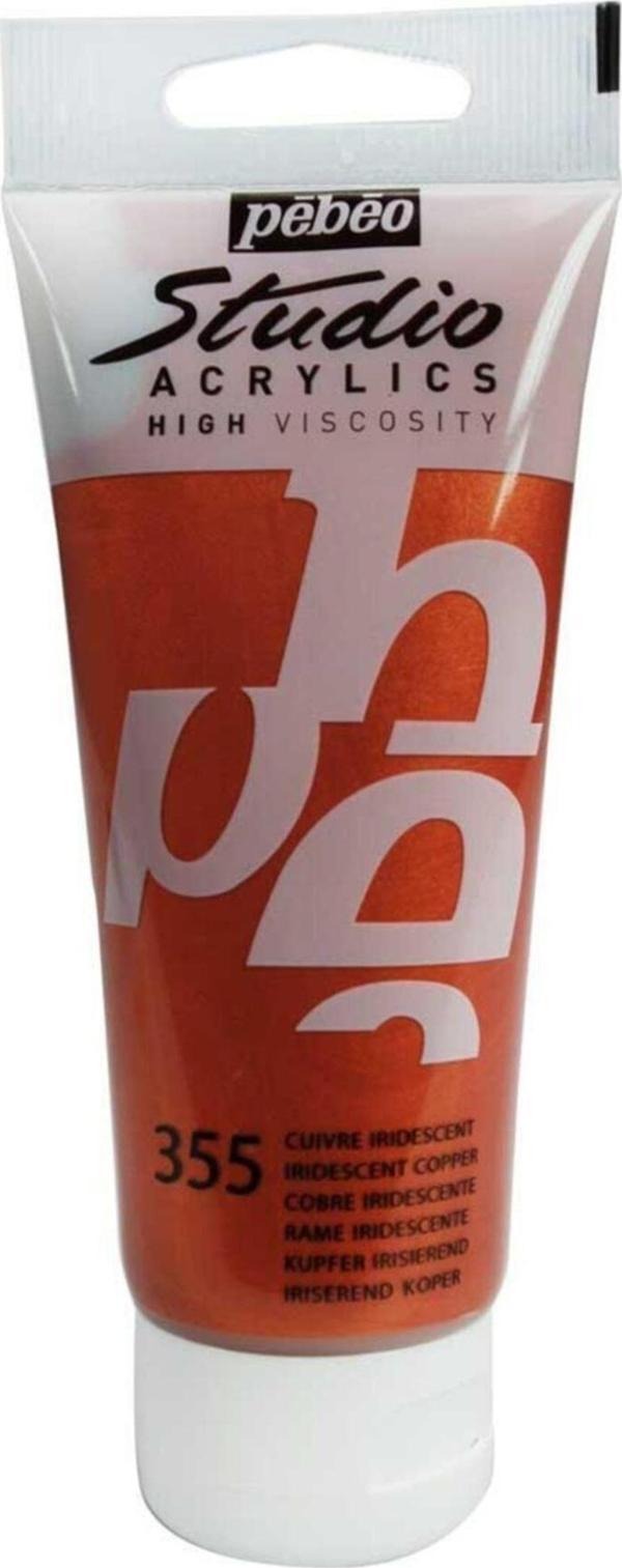 Pebeo Studıo Akrilik Boya 100 Ml Irides Copper - Image 1