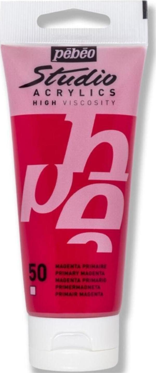 Pebeo Studıo Akrilik Boya 100 Ml Primary Magenta - Image 1
