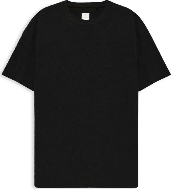 Boss Siyah Renk Bisiklet Yakalı Pike Tişört - Image 1