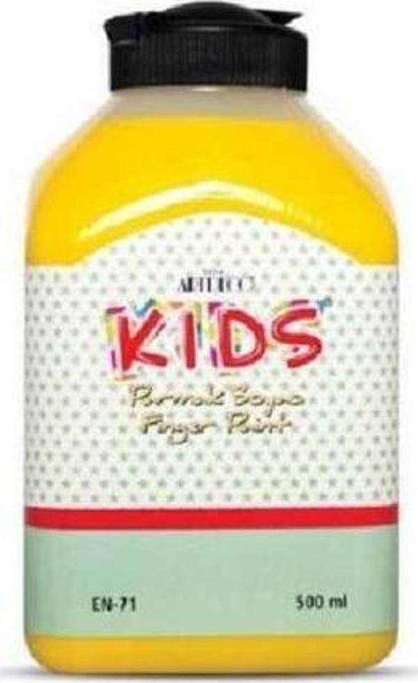Artdeco Kids Parmak Boyası 500ml Sarı - Image 1