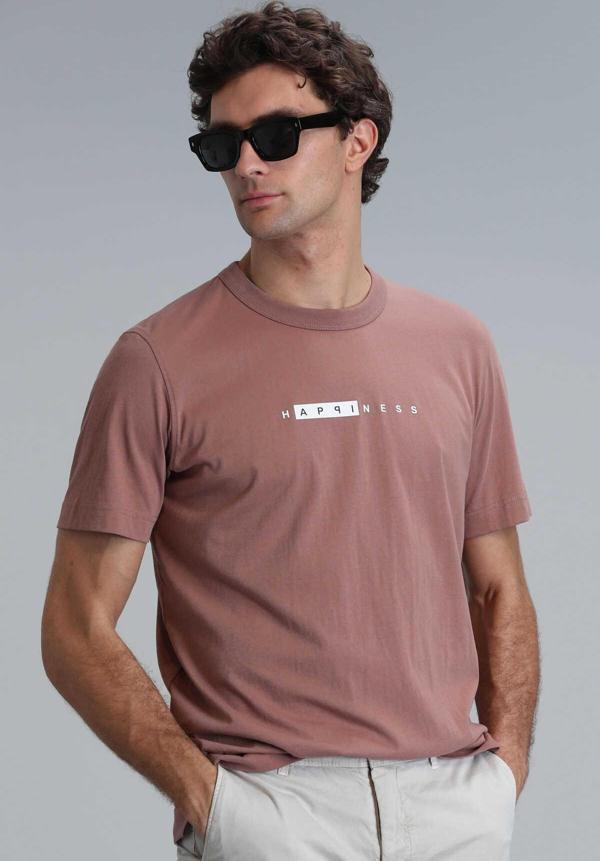 Kane Modern Grafik T-Shirt Tarçın - Image 1