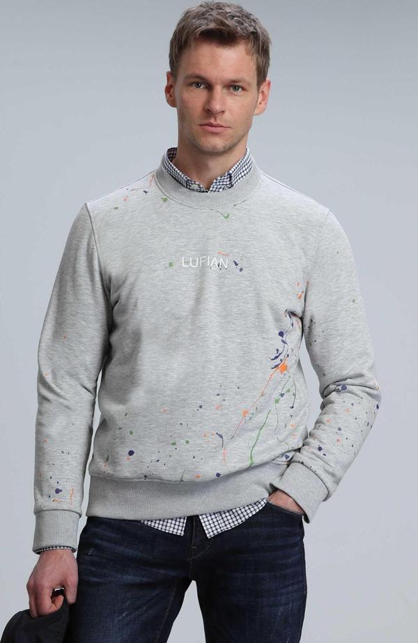 Alexander Erkek Sweatshirt Gri - Image 1