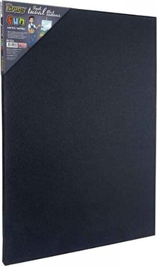 Brons Tuval Fun Serisi Siyah 35x50 - Image 1