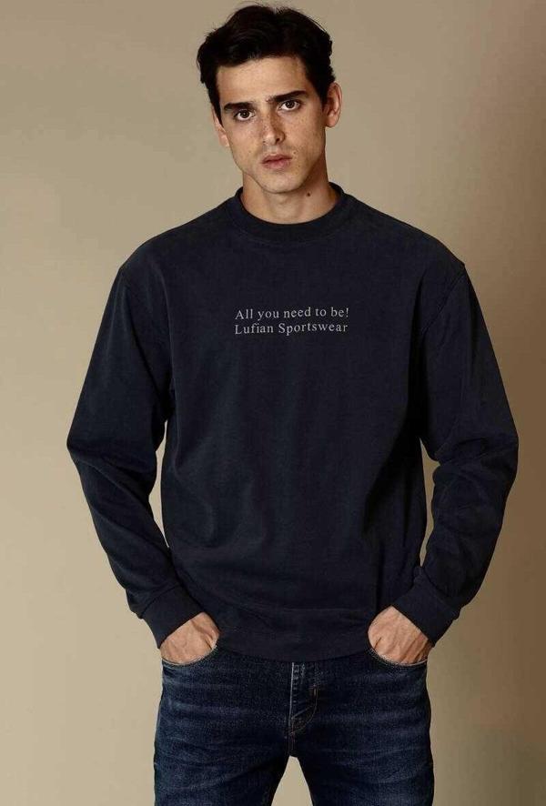 Orsa Erkek Sweatshirt Siyah - Image 1