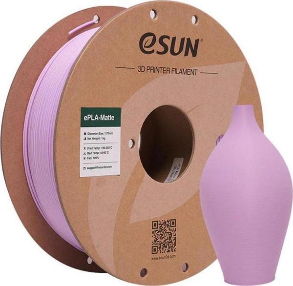 eSUN ePLA-Matte Lila Filament 1.75 mm 1 Kg - Image 1