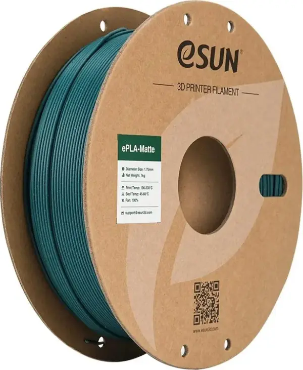 eSUN ePLA-Matte Morandi Yeşili Filament 1.75 mm 1 Kg - Image 1