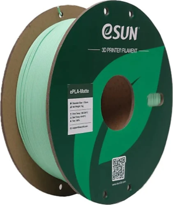 eSUN ePLA-Matte Nane Yeşili Filament 1.75 mm 1 Kg - Image 1
