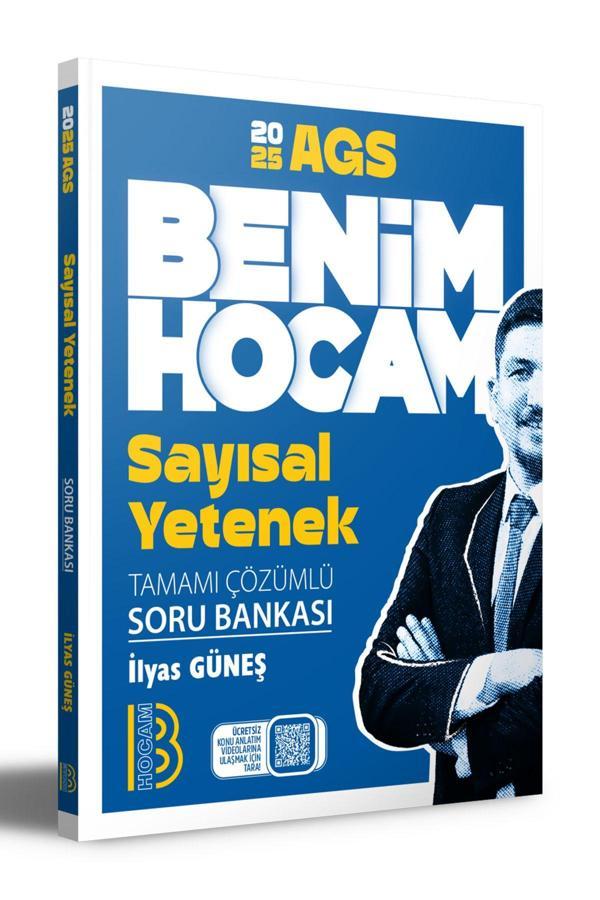 Benim Hocam Yayınları 2025 Ags Sayısal Yetenek Tamamı Çözümlü Soru Bankası  - Benim Hocam Yayınları - Image 1