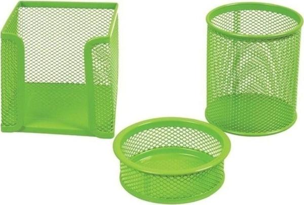 Temat 1000 Set Kalemlik/Ataş/Kağıtlık Açık Yeşil - Image 1