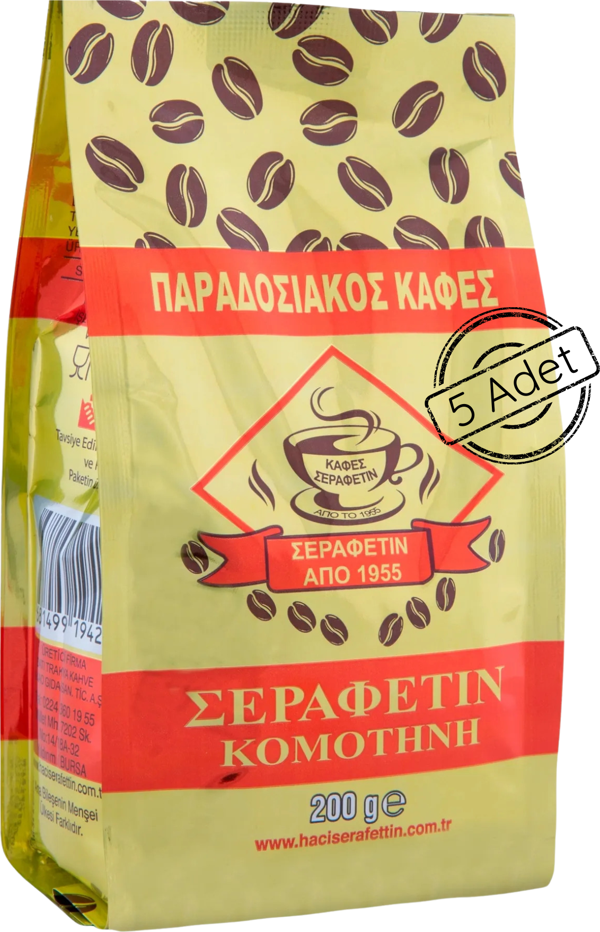 Meskahve Gümülcine Harmanı Sekiz Çekirdek Karışımlı Orta Kavrulmuş Hacı Şerafettin Gümülcine Komotini Türk Kahvesi 1.000Gr - Image 1