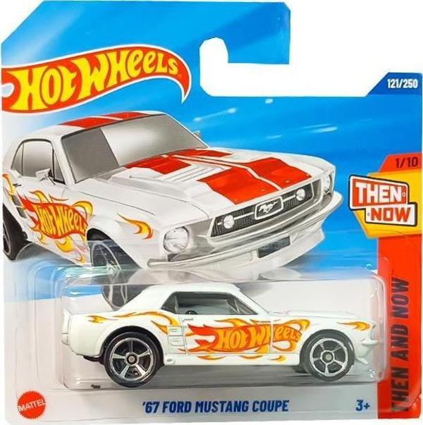 Hot Wheels Then And Now 67 Ford Mustang  Coupe HYY62 - Image 1