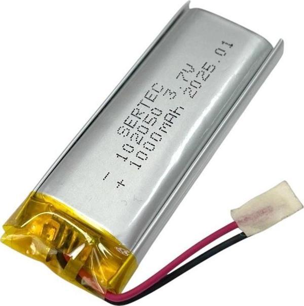 Sertec 102050 3.7V 1000mAh Li-Polymer Pil - Image 1