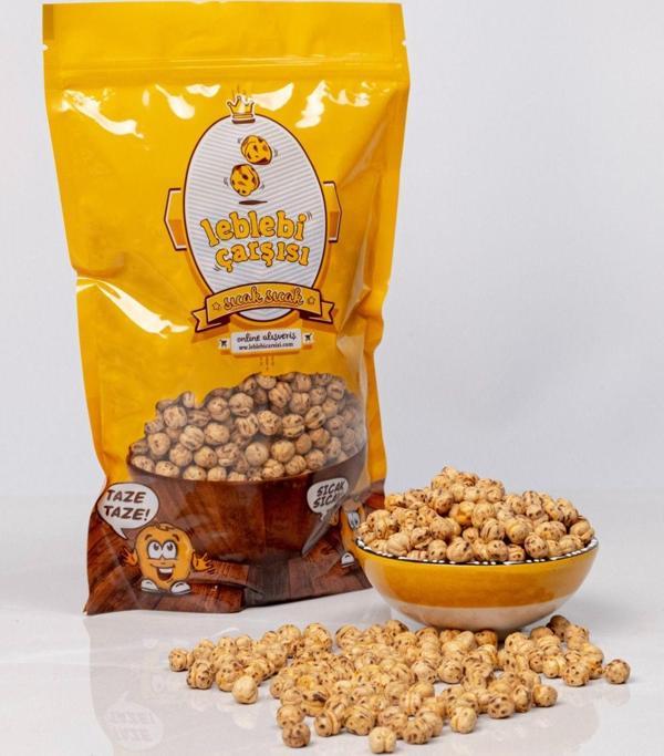 Leblebi Çarşısı Kavrulmuş Duble Sarı Leblebi (Tuzsuz)- 600 Gr - Image 1