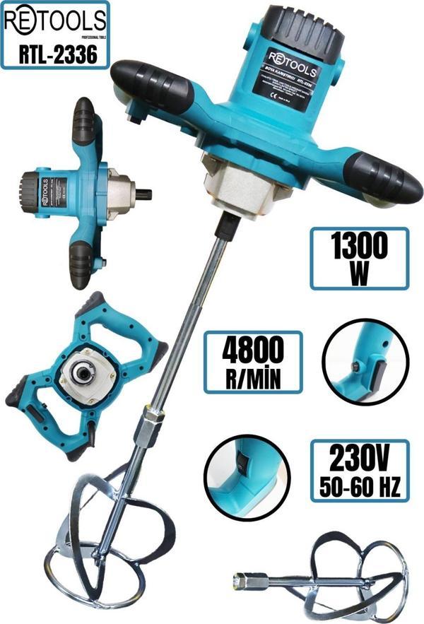 RETOOLS BOYA HARÇ VE ALÇI KARIŞTIRICISI - Image 1