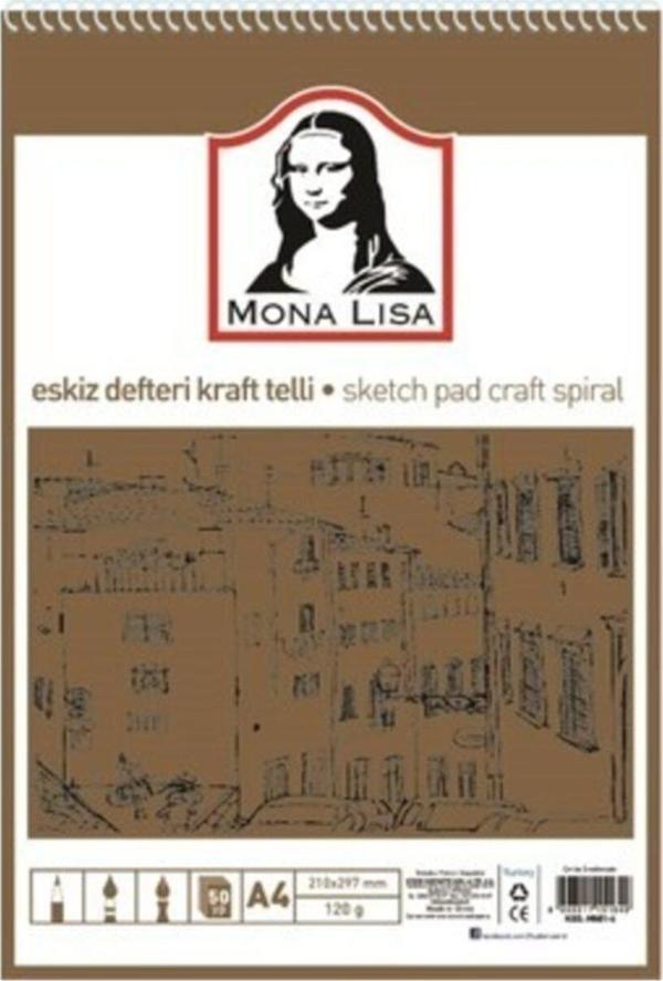Südor Eskiz Defteri Kraft A4 Telli 115 GR 50 Yaprak - Image 1