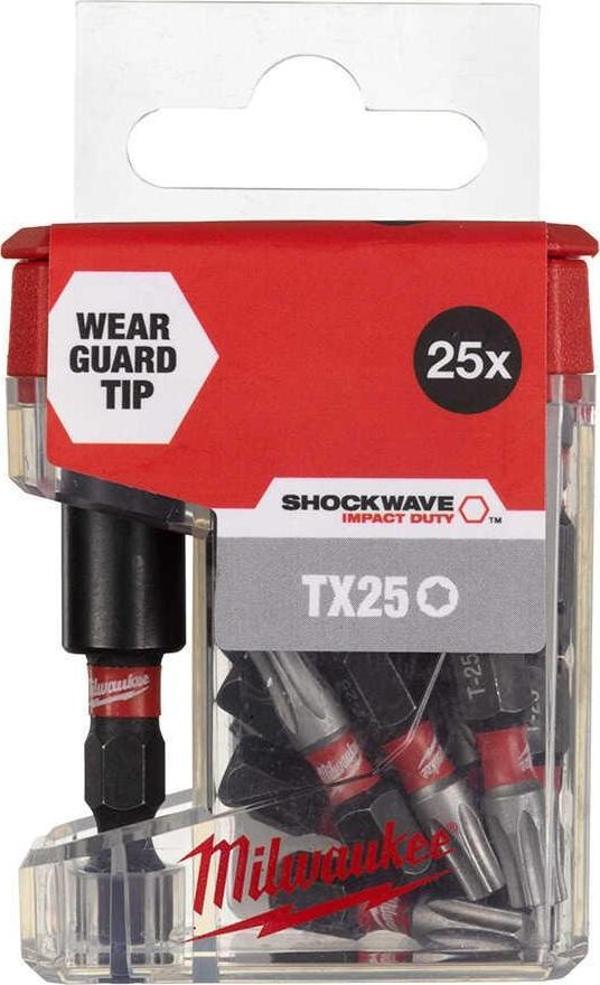 Milwaukee Shockwave TX25 TicTac 26 Parça Vidalama Ucu Seti-4932479858 - Image 1