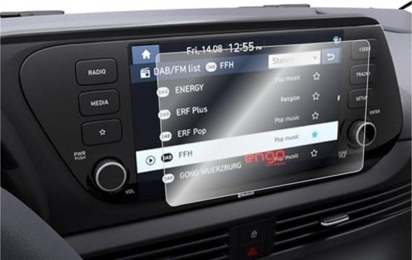 Hyundai Bayon 2021-2023 8 Inç Navigasyon Uyumlu 9H Nano Ekran Koruyucu - Image 1
