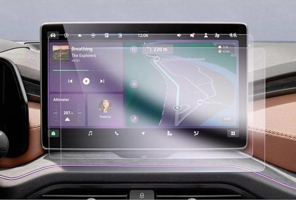 Skoda Superb 13 inç Multimedya uyumlu 9H Nano Ekran Koruyucu - Image 1