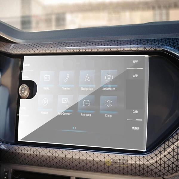 Volkswagen Taigo Makyajlı Kasa 2024 8 inç Tek Tuşlu Navigasyon uyumlu 9H Nano Ekran Koruyucu - Image 1
