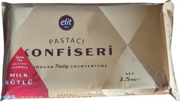 Elit Pastacı Sütlü Konfiseri 2.5 Kg (Glutensiz) - Image 1