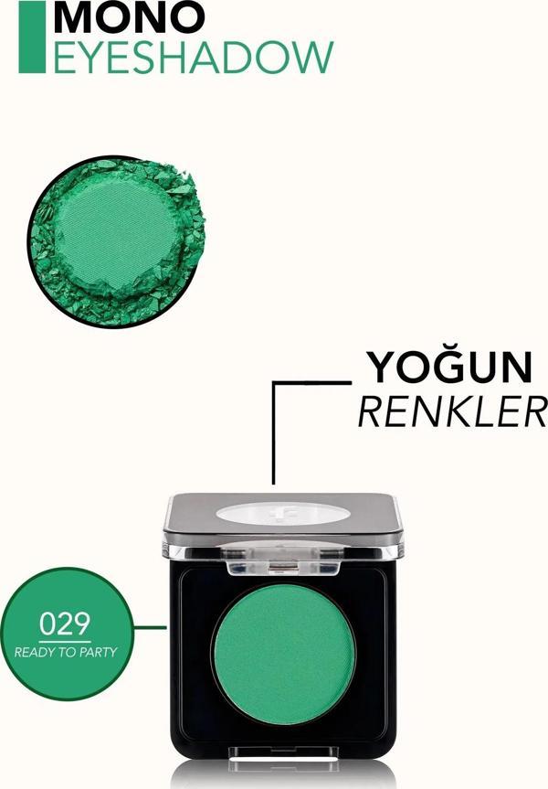 Flormar Mono Tekli Far 029 Ready To Party Yeşil - Image 1