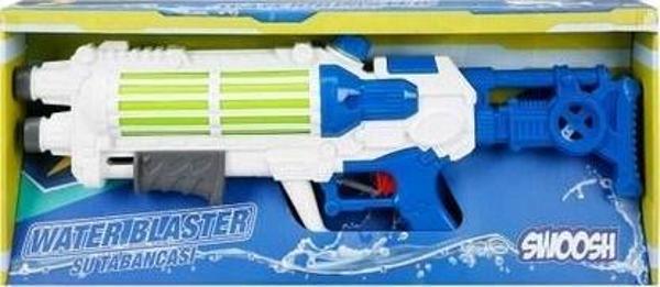 Pompalı Büyük Boy Su Tabancası 57 cm - Beyaz - Image 1