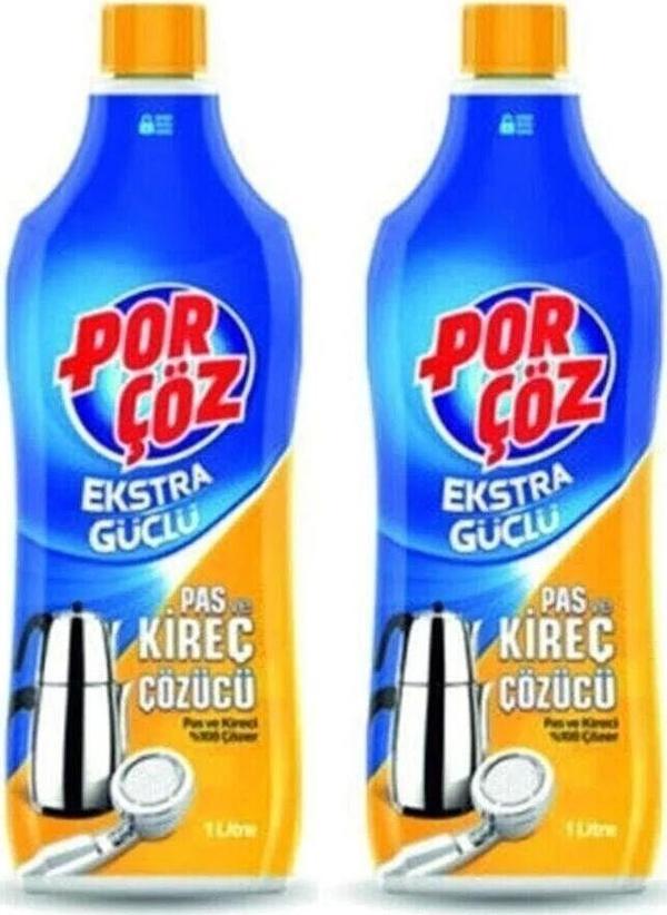 Ekstra Güçlü Pas Ve Kireç Çözücü 1 LT X 2 Adet - Image 1
