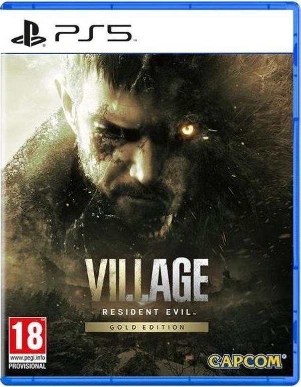 Capcom Resident Evil Village Gold Edt. PS5 Oyun - Image 1
