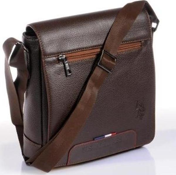 U.S. Polo Assn. Evrak Çantası Kahve PLEVR8426 - Image 1