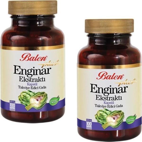 2 Adet Balen Enginar Plus Ekstrakt 820 MG 100 Kapsül - Image 1
