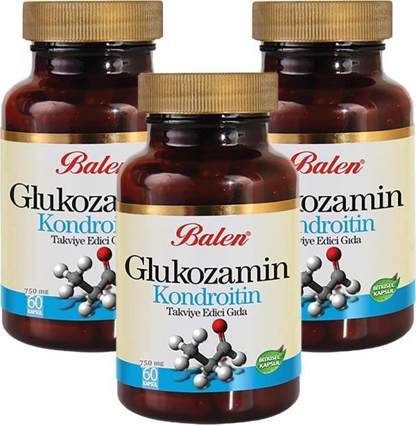 Balen Glukozamin Kondroitin 675 Mg 60 Kapsül 3 Adet - Image 1