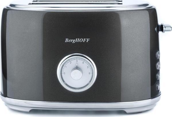 BergHOFF GEM METALLIC Gri İki Dilim Ekmek Kızartma Makinesi - Image 1