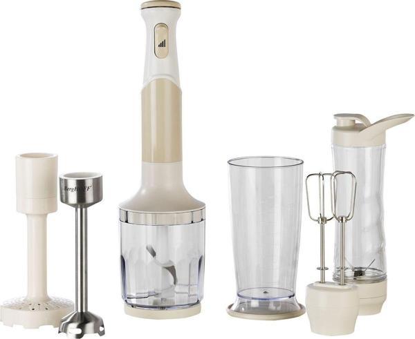 BergHOFF GEM RETRO 1200 W Krem Rengi El Blender Seti - Image 1