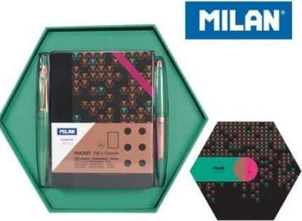 Milan Copper Altıgen Yeşil Hediye Set 1 - Image 1