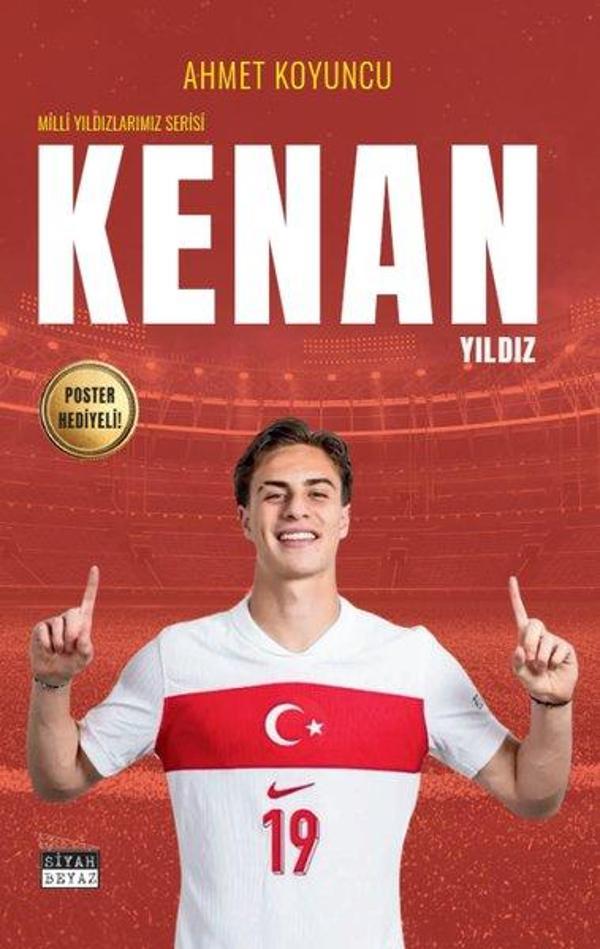 Kenan Yıldız - Milli Yıldızlarımız Serisi - Poster Hediyeli - Siyah Beyaz - Image 1