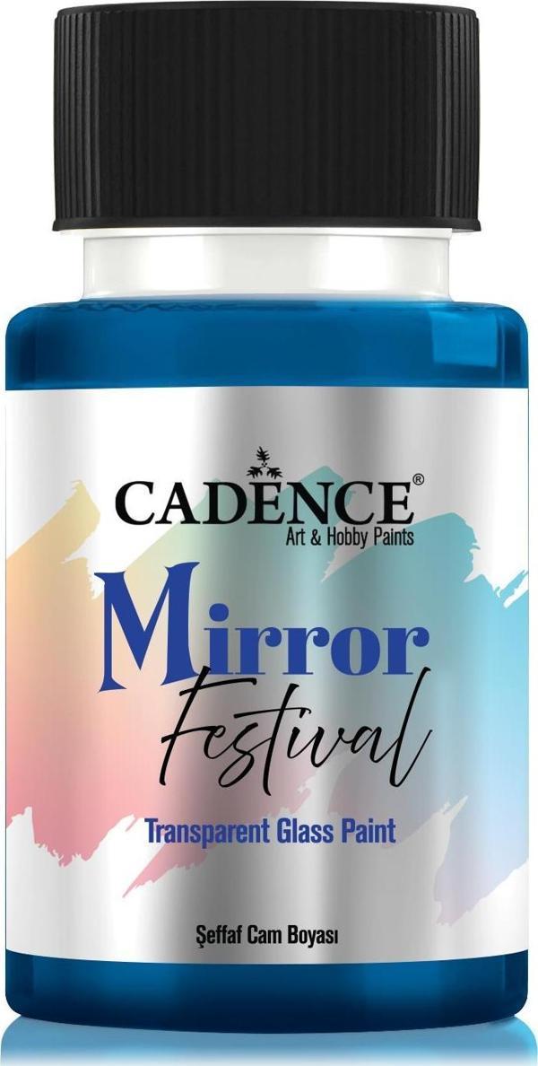 MIRROR FESTİVAL CAM BOYASI MF-06 MAVİ 50ML - Image 1