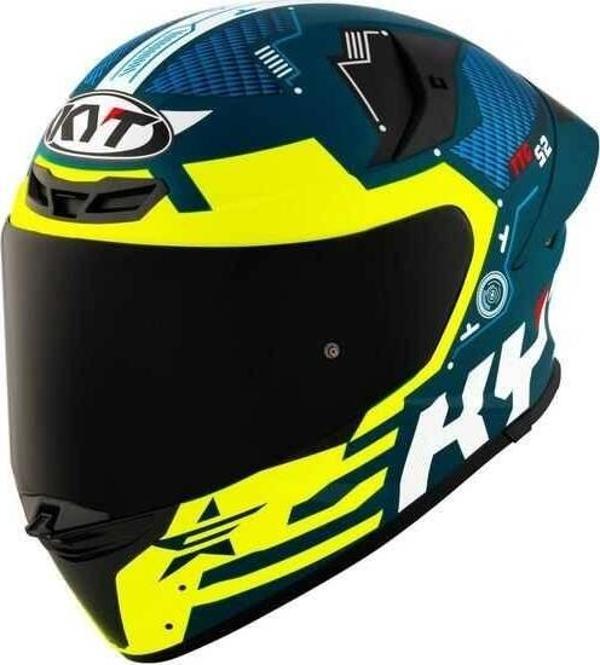 KYT TT-REVO KASK FUSELAGE MATT YELLOW - Image 1