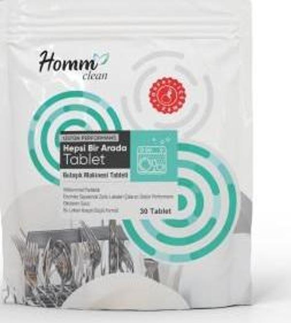 Homm Clean Bulaşık Makinesi Tableti 30 Adet - Image 1