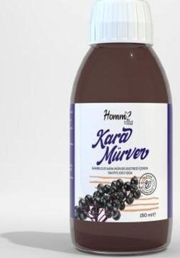 Homm Vita Kara Mürver Takviye Edici Gıda 150ml - Image 1