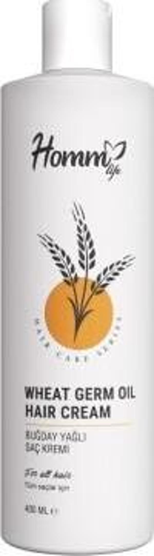 Homm Life Buğday Yağlı Saç Kremi 400ml - Image 1