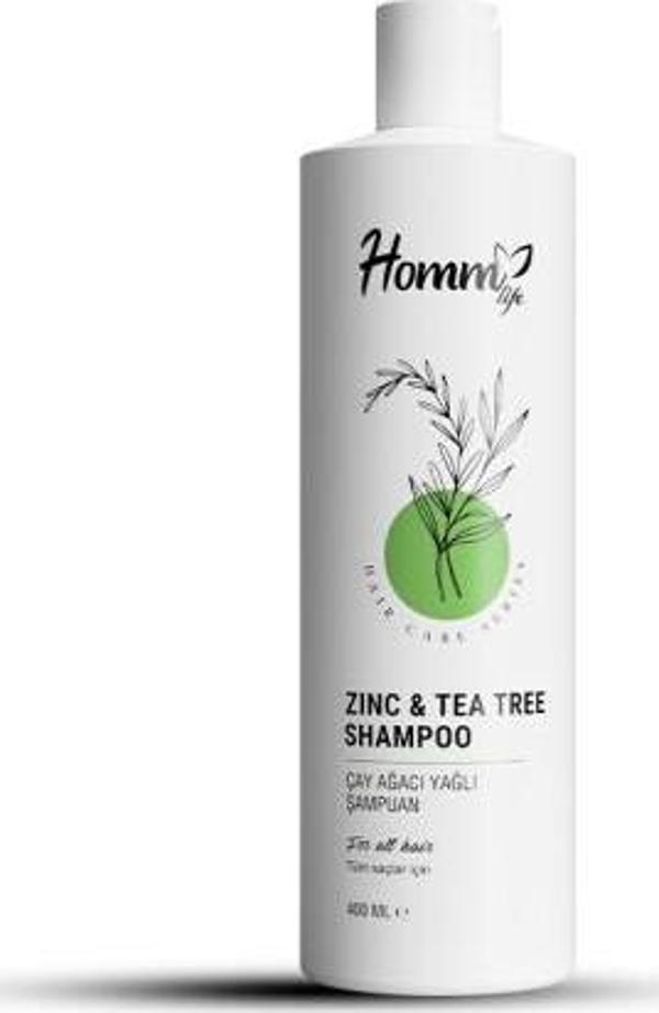 Homm Life Çinko & Çay Ağacı Şampuan 400ml - Image 1