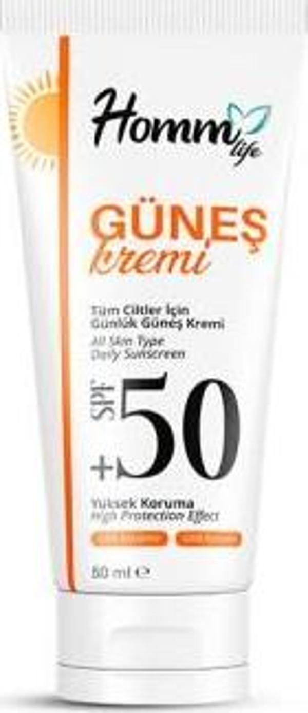 Homm Life Güneş Kremi 50 Spf 50ml - Image 1